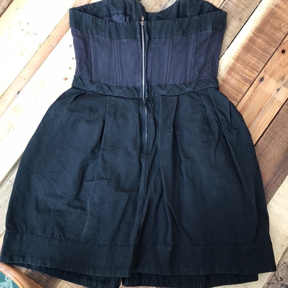 Jill Stuart Mini Corset Dress, Size 6, Black - Picture 4 of 4